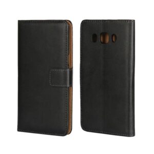 Premium Usnjen Etui - Torbica za telefon Samsung Galaxy J5 (2016) - Črn