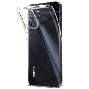Realme C35 silikonski ovitek  - prozoren