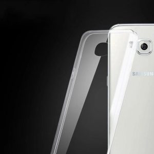 Samsung Galaxy S6 edge+ silikonski ovitek - prozoren